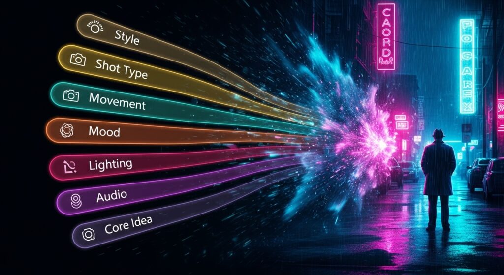 veo 3 cenematic layers